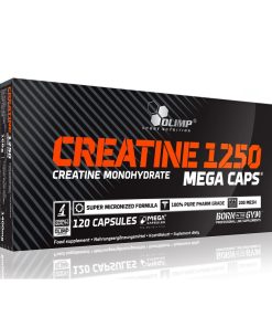 Creatine monohydrate 1250mg mega capsules 120s