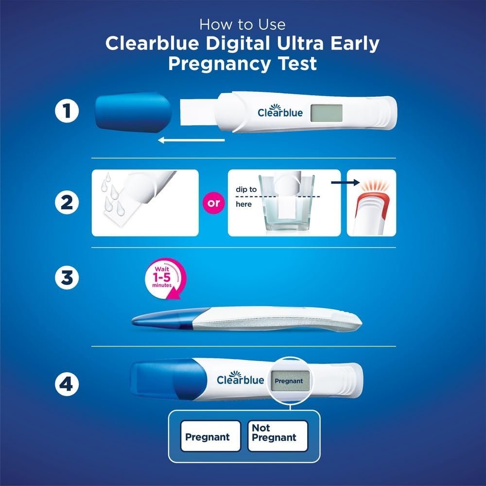 Clearblue Digital Pregnancy Test 2s Pack - Image 2