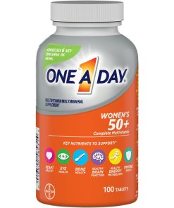 One A Day Women's 50+ Multivitamin Tablets, Multivitamins for Women, 100 Ct