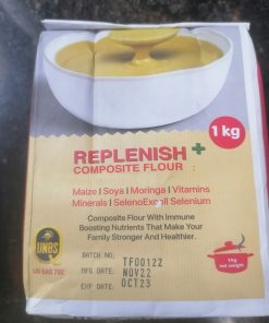 REPLENISH+  COMPOSITE FLOUR  Maize Soya Moringa Vitamins and Minerals