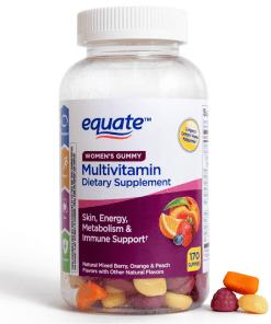 Equate Women's Multivitamin Gummy Supplement, 170 Count