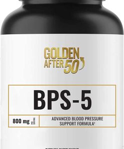 Golden after 50 BPS-5 Advanced blood pressure support formula 60s