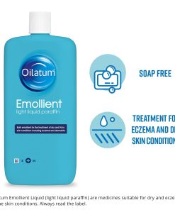 Oilatum Emollient Bath Liquid for Eczema and Dry Skin Conditions 500ml