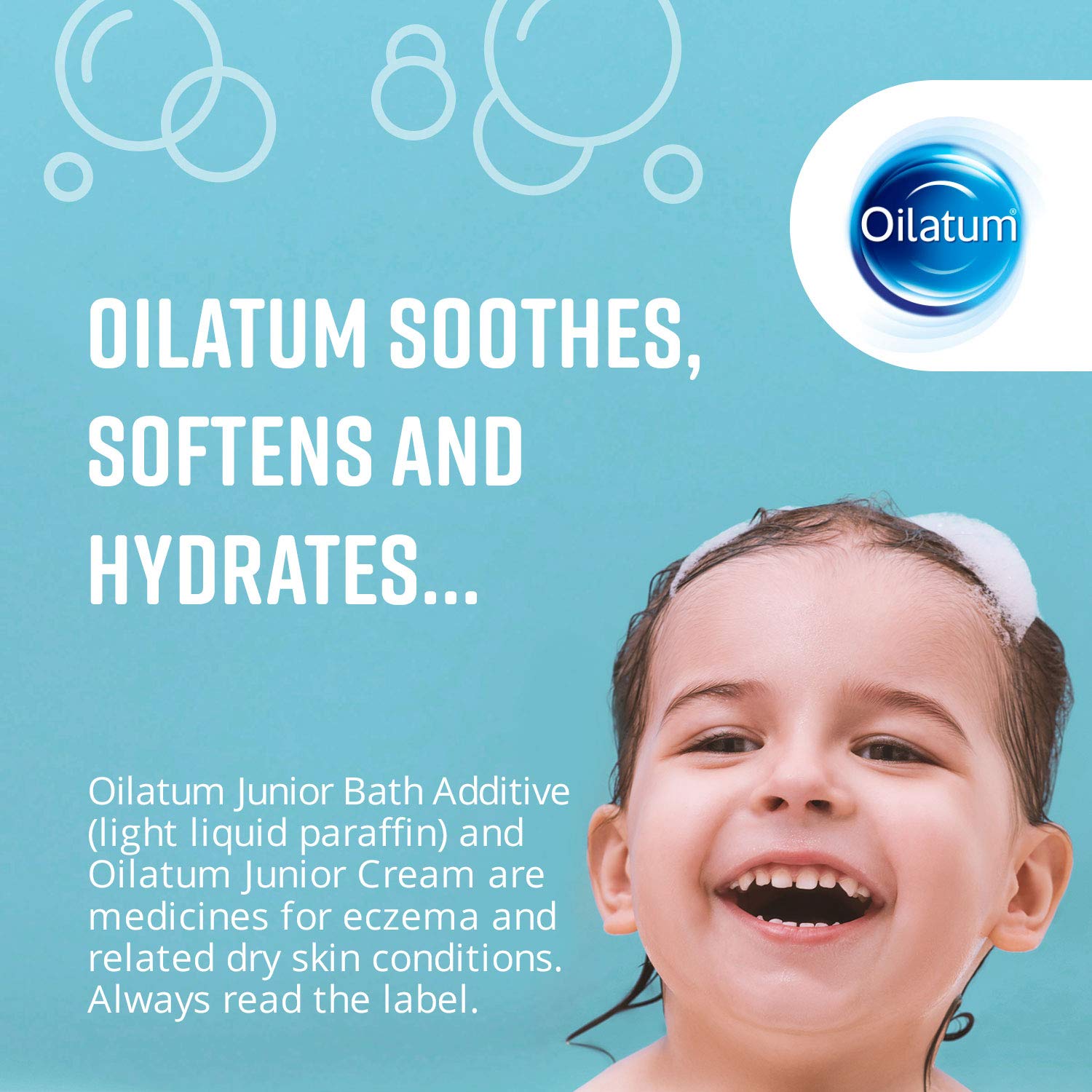 Oilatum 600 ml Junior Emollient Bath Additive WELLNESS PRO