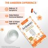 Amberen: Safe Multi-Symptom Menopause Relief. Clinically Shown to Relieve 12 Menopause Symptoms: Hot Flashes, Night Sweats, Mood Swings, Low Energy and More - Image 4