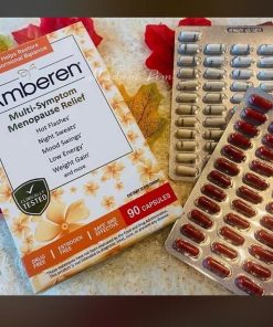 Amberen: Safe Multi-Symptom Menopause Relief. Clinically Shown to Relieve 12 Menopause Symptoms: Hot Flashes, Night Sweats, Mood Swings, Low Energy and More
