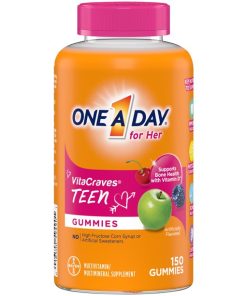 One A Day For Her Teen Multivitamin Gummies, 150 Ct