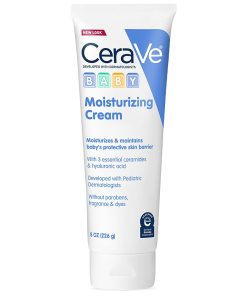CeraVe Baby Cream | Gentle Moisturizing Cream with Ceramides | Fragrance, Paraben, Dye & Phthalates Free | Rich & Non-Greasy Feel | Gentle Baby Skin Care | 8 Ounce 226g