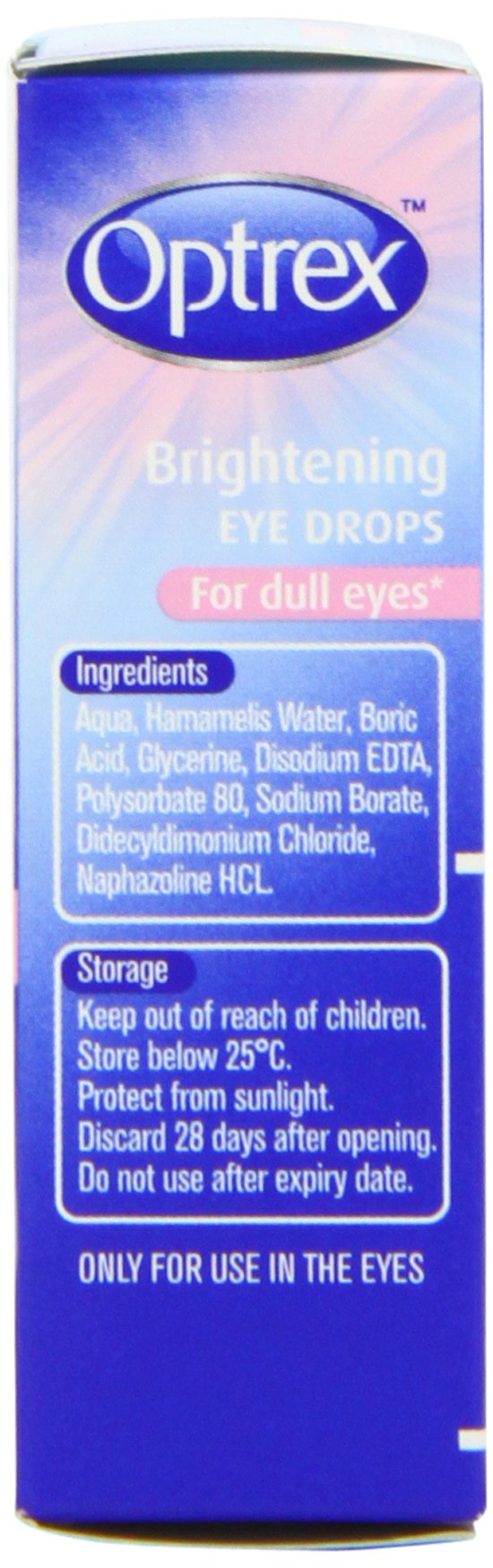 Optrex Brightening eye drop For bright and dazzling eyes in an instant