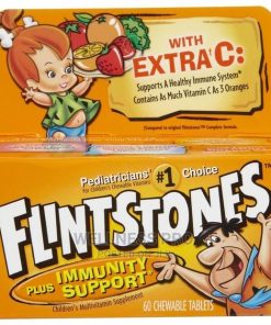 Flintstones multivitamin + immunity support chewable tablets 60 count