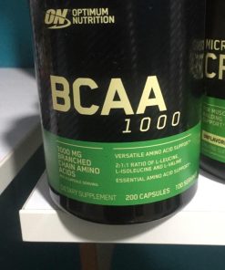 Optimum Nutrition BCAA 1000mg, 200 Capsules
