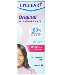 Lyclear Treatment Lotion With Comb for head lice and eggs