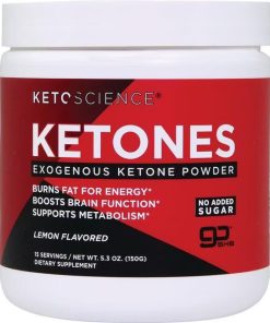 Keto Science- Real Ketones – Lemon ,150g, Powder