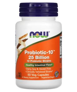 NOW Foods, Probiotic-10, 25 Billion, 50 Veg Capsules