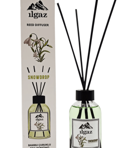 Ilgaz Bamboo Stick Room Perfume- SNOWDROP / Carded Flower / BLOSSOM- 110ml