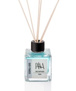 Pisa Reed Diffuser Bamboo Stick Room Scent - Powder - 100ML