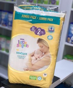 ASDA little angles baby diapers 2  3-6kg 60s