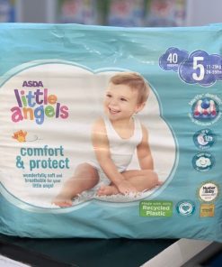 ASDA little angles baby diapers 5 11-25kg 40s