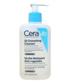 CeraVe SA Smoothing Cleanser | 236ml/8oz | Face and Body Wash with Salicylic Acid