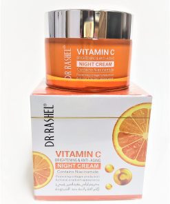 Dr Rashel Vitamin C Face Night Cream With Niacinamide and Collagen | Moisturizer | Anti-Aging | Lift & Firming Skin size 1.76 oz