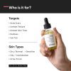 Minimalist 10% AHA (Lactic Acid & Glycolic Acid) BHA (Salicylic Acid) Exfoliating Serum | Mildly Exfoliates without Drying for Radiant, Youthful Skin | Women & Men | 30ml/1 fl oz - Image 2