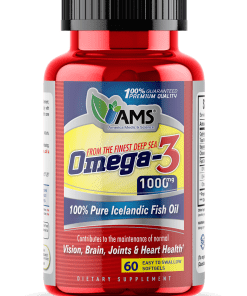 AMS OMEGA 3 60 Count For Heart and Brain Support