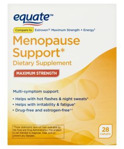 Equate Menopause Support Maximum Strength Dietary Supplement, 28 count