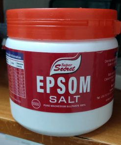 Epsom Salt Pure Magnesium Sulphate 100% 500g