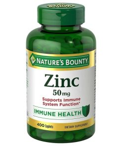Nature's Bounty Zinc 50mg, 400 Caplets