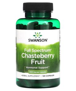 Swanson, Full Spectrum Chasteberry Fruit, 400 mg, 120 Capsules