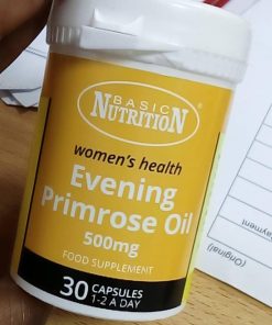 Basic Nutrition Evening Primrose Oil,30 Capsules - 500mg