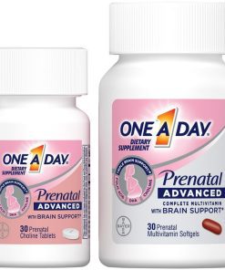 One A Day® Prenatal Advanced Complete Multivitamin with Brain Support 30 tabs + 30 softgels