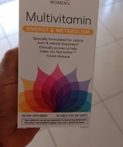 GNC Womens Energy and Metabolism Multivitamin for Women , 90 Count for Increased Energy, Metabolism, and Calorie Burning
