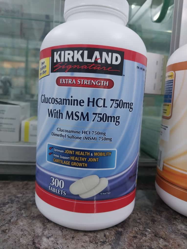 Kirkland Signature Glucosamine with MSM, 300 Tablets WELLNESS PRO