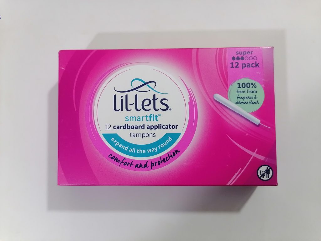 LilLets Cardboard Super Applicator Tampons 12s WELLNESS PRO