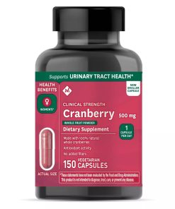Member's Mark Clinical Strength Cranberry Supplement, 500mg 150 Count