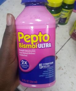 Pepto Bismol Ultra Liquid 354ml 2x Concentrated 5x