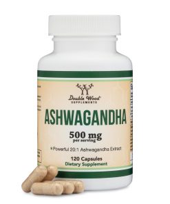Ashwangandha, 120 Count, Adaptogen Stress Relief 120s