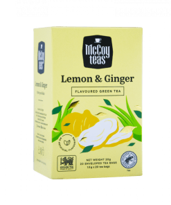 Maccoy Lemon Ginger Immunity Infusion Tea 20 Tea Bags
