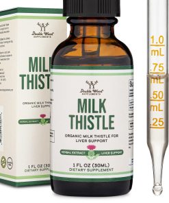 Organic Milk Thistle Liver Detox Supplement Drops 30 Serving