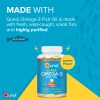 Qunol Ultra Omega-3 Fish Oil 1000mg 60 Mini Softgels 1