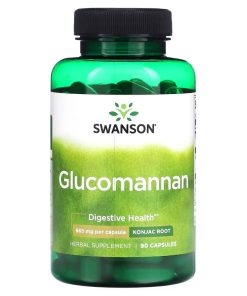 Swanson, Glucomannan, 665 mg, 90 Capsules