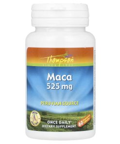 Thompson, Maca, 525 Mg, 60 Vegetarian Capsules