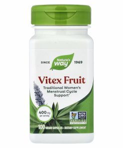 Nature's Way, Vitex Fruit, 400 Mg, 100 Vegan Capsules