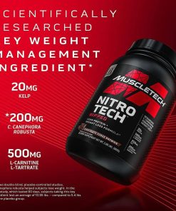 Nitro-Tech Whey Protein Vanilla 998g 22 Serv