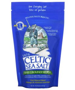 Celtic Sea Salt, Fine Ground, Vital Mineral Blend, (454 G)