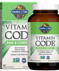 Garden of Life Raw B Complex - Vitamin Code - 60 Vegan Caps