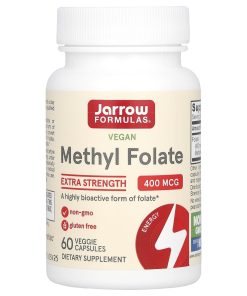 Methyl Folate, Extra Strength, 400 McG, 60 Veggie Capsules