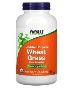 NOW Foods, Certified Organic Wheat Grass, Pure Powde (255g)