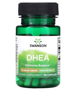 Swanson, DHEA, High Potency, 25 Mg , 30 Capsules